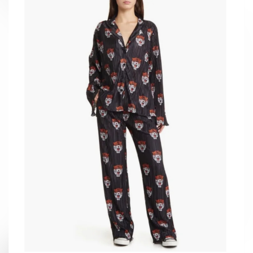 Dressed In LALA Tiger Plisse Set 🐯